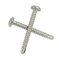 Bohrschrauben mit Linsenkopf Ø3,5 mm aus Edelstahl...