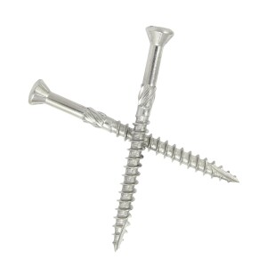 Terrassenschrauben 4,0 x 30 mm aus Edelstahl A2 – rostfrei und für den Außenbereich