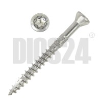 Terrassenschrauben 4,5 x 60 mm aus Edelstahl A2 – rostfrei und für den Außenbereich