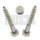 Sechskant Holzschrauben DIN 571 6 x 110 mm Edelstahl A2 rostfrei
