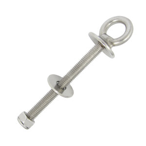 Augbolzen mit Kragen und metrischem Gewinde M6 x 40 mm - Edelsthal A4