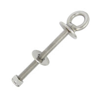 Augbolzen mit Kragen und metrischem Gewinde M8 x 50 mm - Edelsthal A4