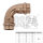 90 Grad Bogen innen-innen stehend aus Kupfer in Größe 12 mm mit technischer Skizze, Größentabelle und Wasserzeichen