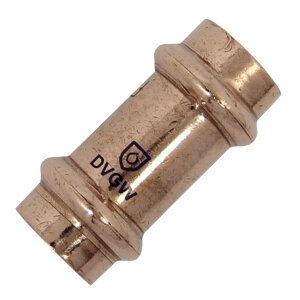 Muffe b-press 12 mm - Kupfer