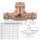 T-Stück b-press reduziert 18 x 18 x 15 mm - Kupfer