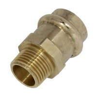 Übergangsstück b-press AG 28 mm x 3/4" - Rotguss