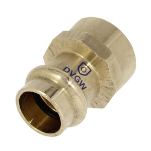Übergangsstück b-press IG 22 mm x 1/2" - Rotguss